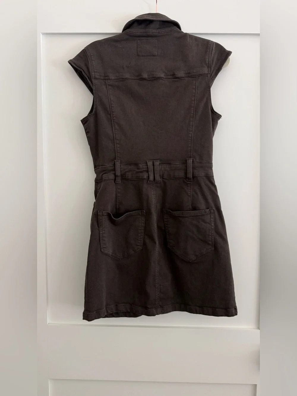 PAIGE espresso jumper dress - Picture 2 of 2